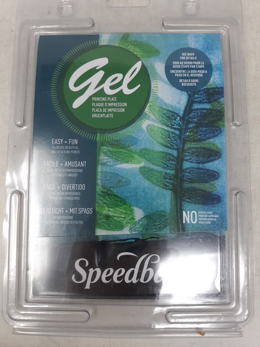 Speedball Art Products SB8001 Speedball Gel Printing Plate 5"X7"