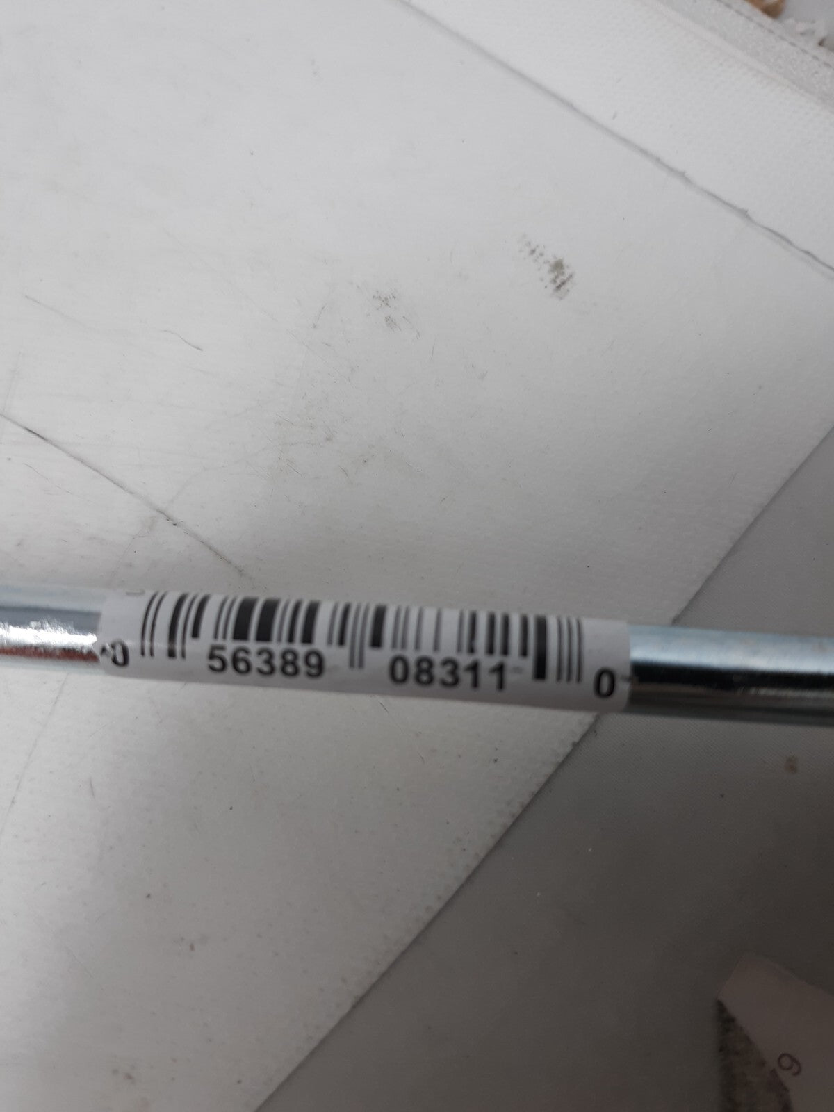 Lot of 100 Orange Plastic Top Surveyor Stakes 12" Zinc-Coated Metal Construction