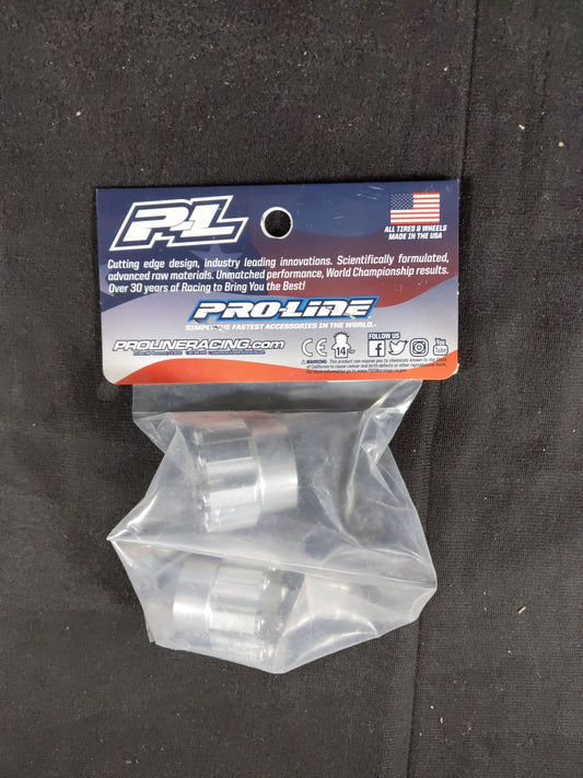 Pro-Line 6357-00 8x32 to 20mm Aluminum Hex Adapters : Pro-Line 8x32 3.8" Wheels