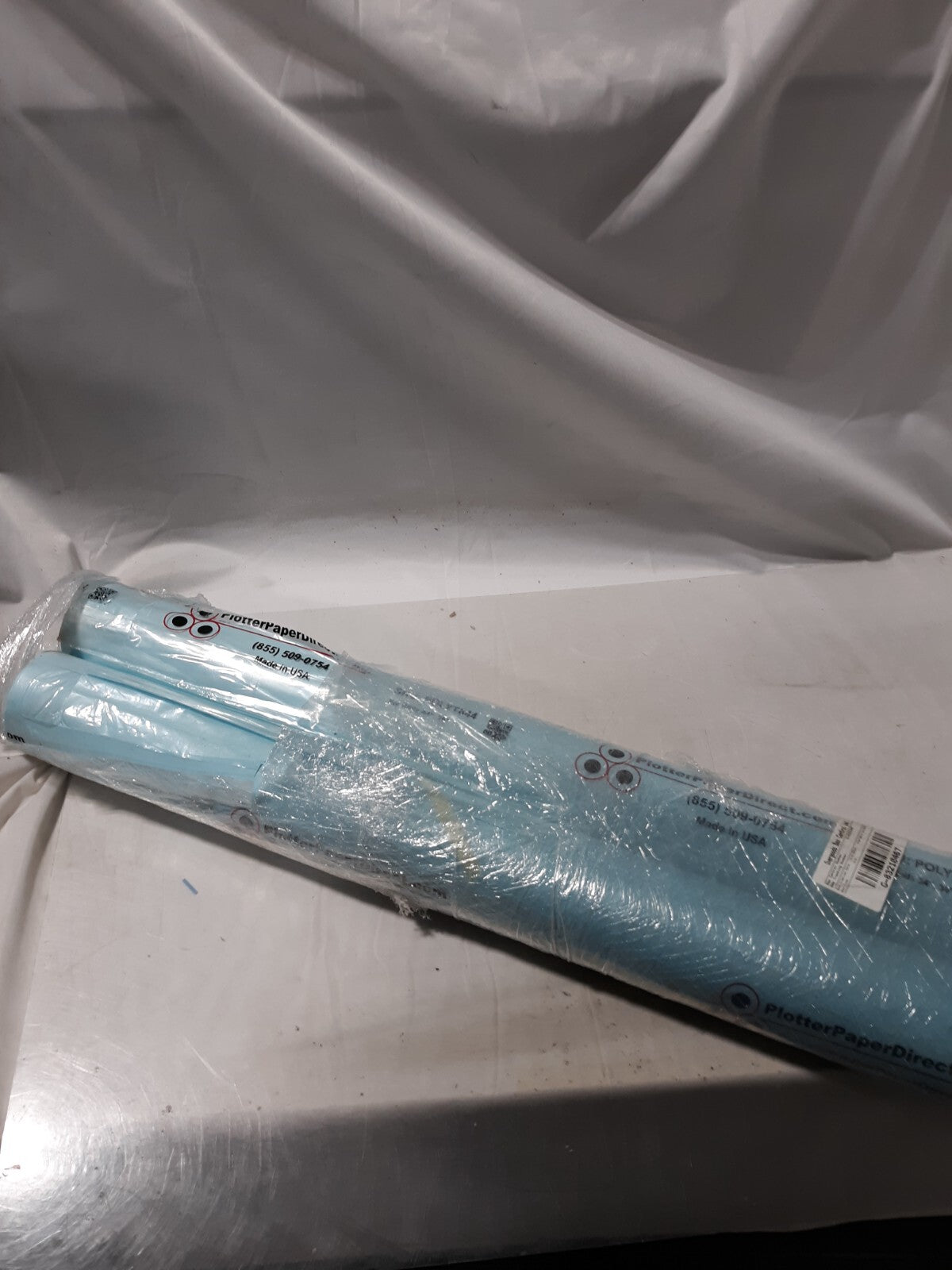 Plotter Paper Direct PolyT844 Plotter Paper – 2 Rolls, Blue - 36" x 500'