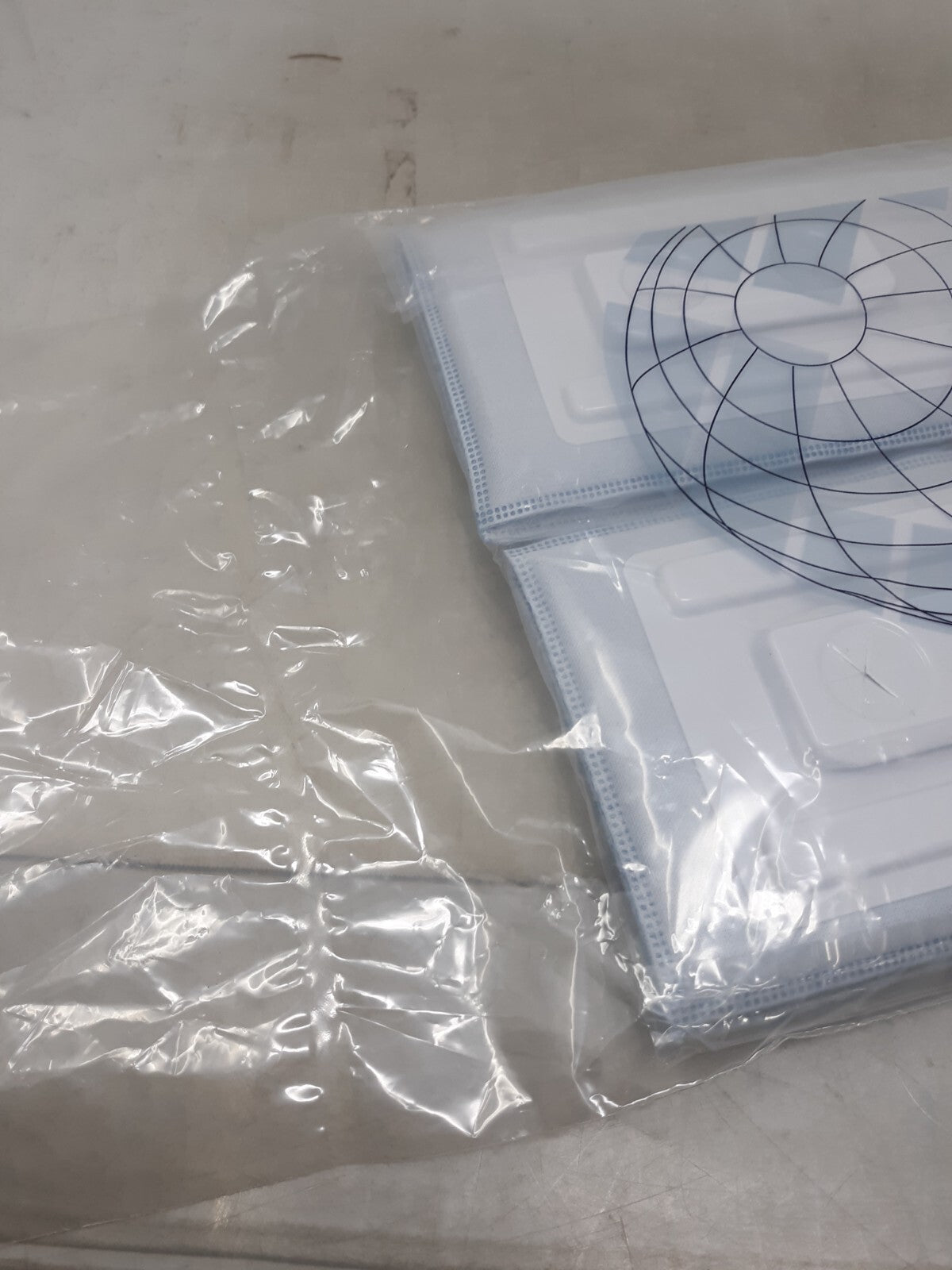 Contec VKSE0250 VertiKlean Mop Sealed Edge Sterile Medium Master Bags