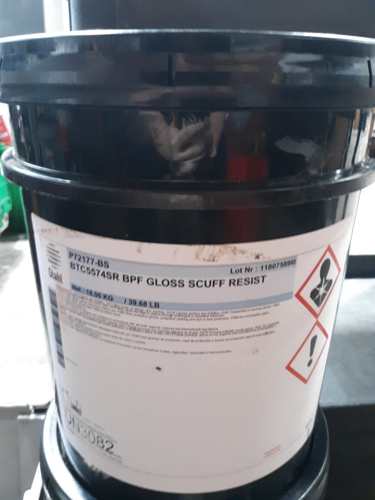Stahl BTC5574SR BPF Gloss Scuff Resistant Coating 18kg / 39.68lb – P72177-BS