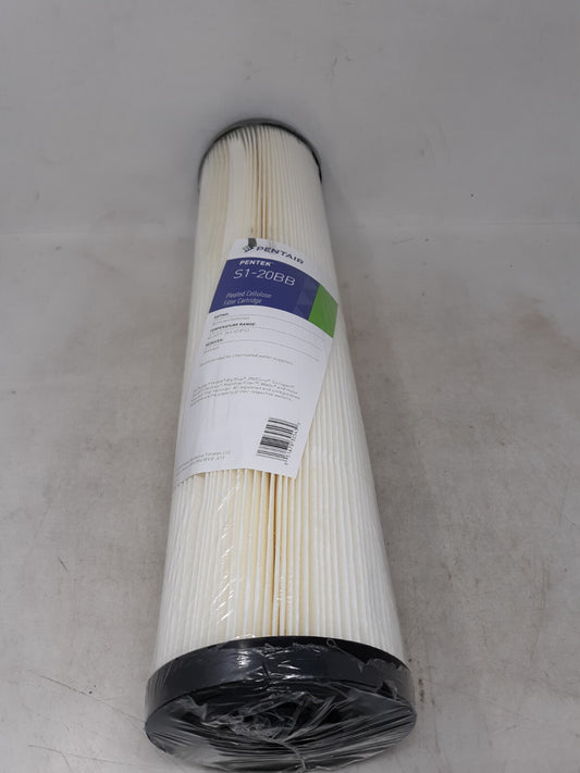 Pentek S1-20Bb Big Blue Pleated Cellulose Filter, 20 Mic.155305-43 Water Filter