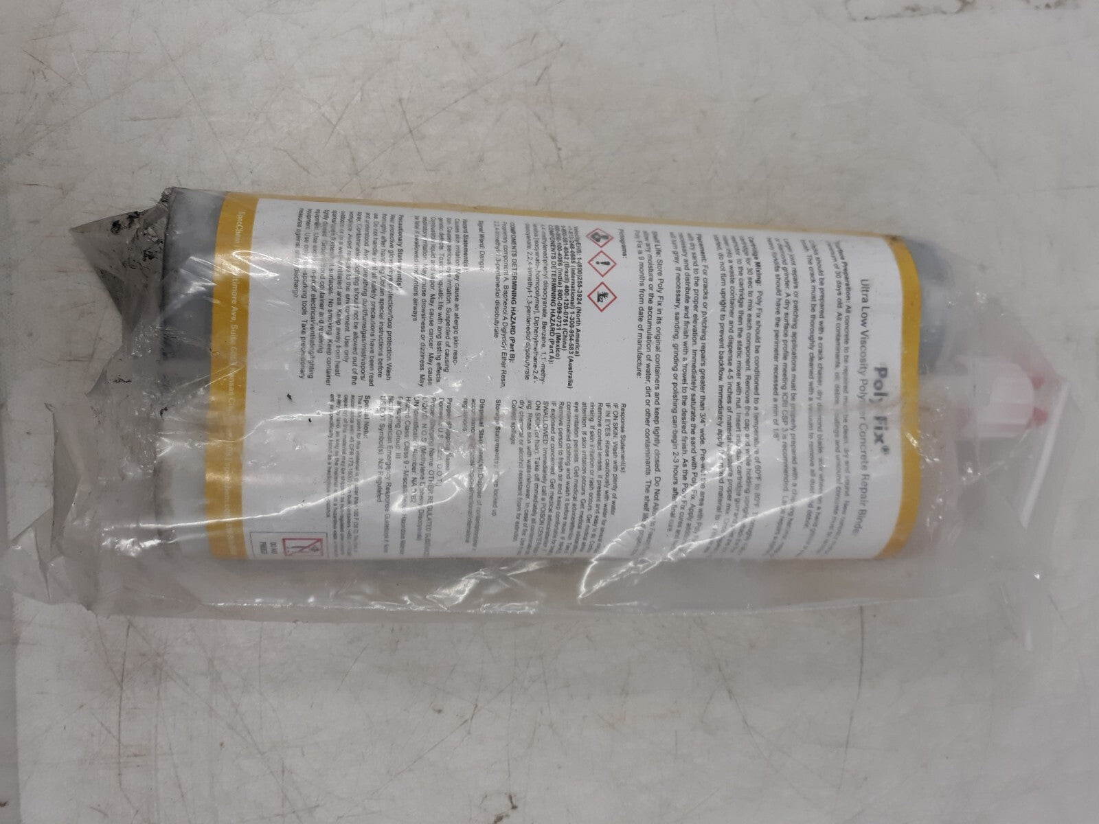 SpecChem Poly Fix Concrete Repair Binder 22 oz Ultra Low Viscosity Polymer