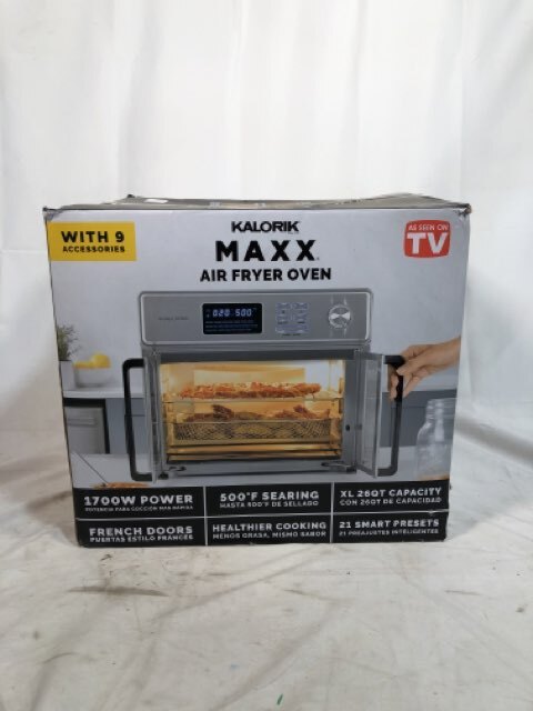 Kalorik AFO 46045 SS MAXX 26 Quart Digital Air Fryer Oven AFO