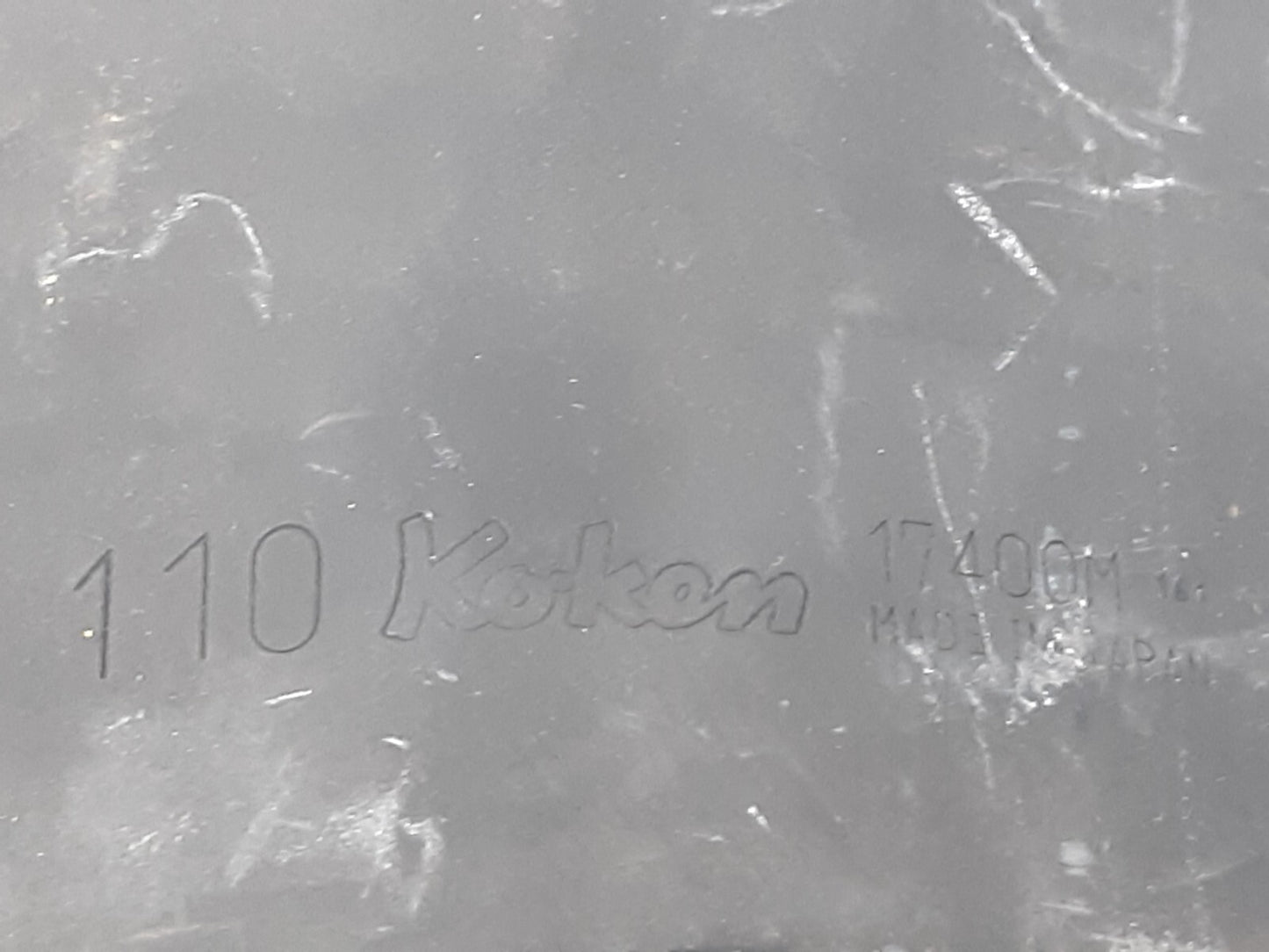 Koken 17400M-110 1.1/2 Sq. Dr. Socket 110mm 6 point Length 124mm