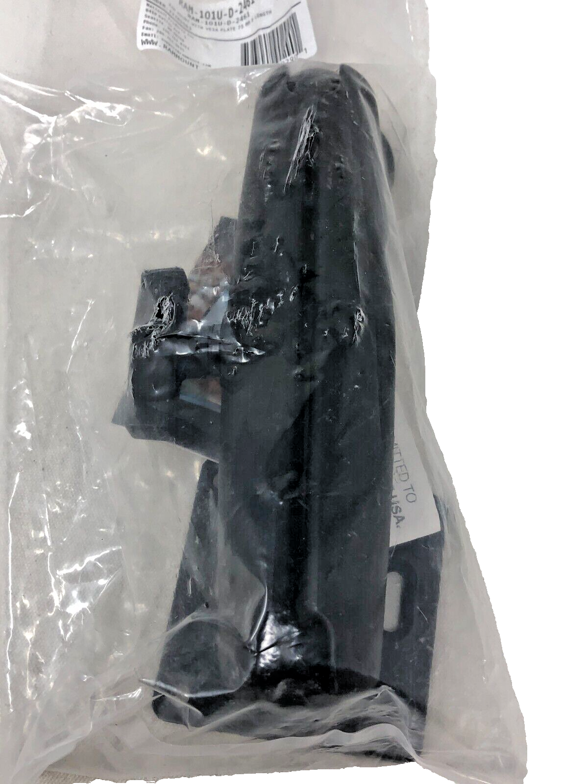 RAM Mount 1.5" C-Ball Square 75mm VESA Long Arm Drilldown Mount RAM-101U-D-2461