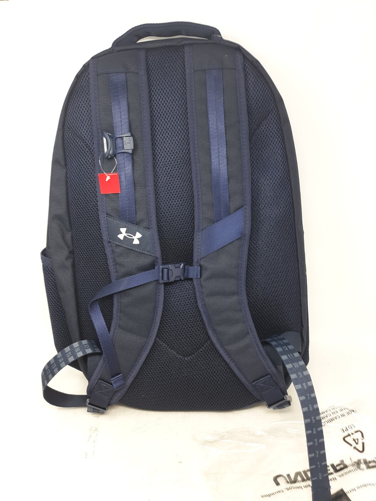 Under Armour Storm Hustle 5.0 Backpack OSFM 31L Water-Resistant Navy