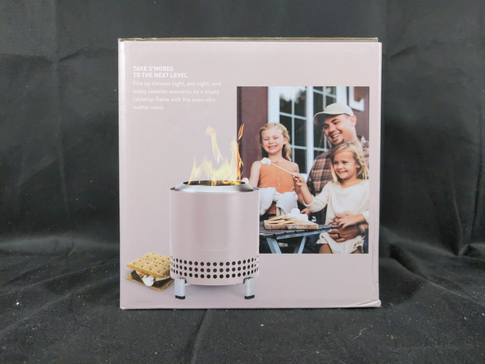Solo Stove Mesa XL 7" Tabletop Fire Pit with Stand - Rose Bisque Pink -