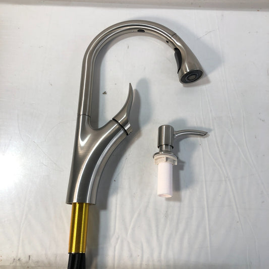 Kohler Touchless Pull-Down Kitchen Faucet with Soap Dispenser