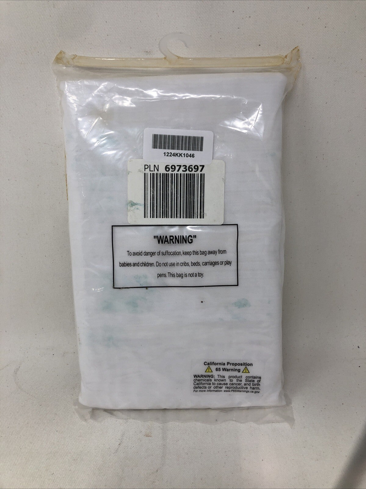 STYLEMASTER ELEGANCE SHEER WHITE SCARF, POLYESTER 40" x 216"  (101.6CMx548.64CM)