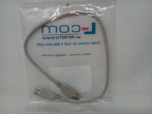 L-Com 822335015104 USB-A - USB-A Cable