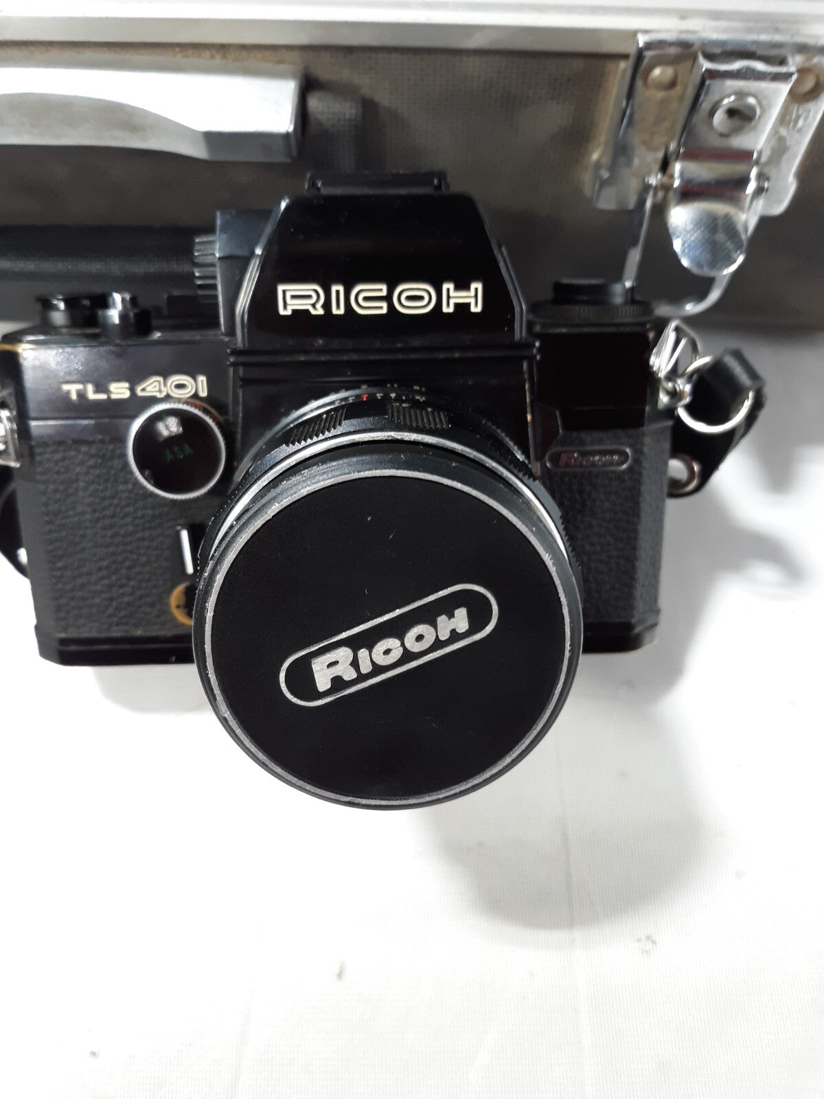 Ricoh TLS 401 35mm SLR Film Camera with Accessories Kit