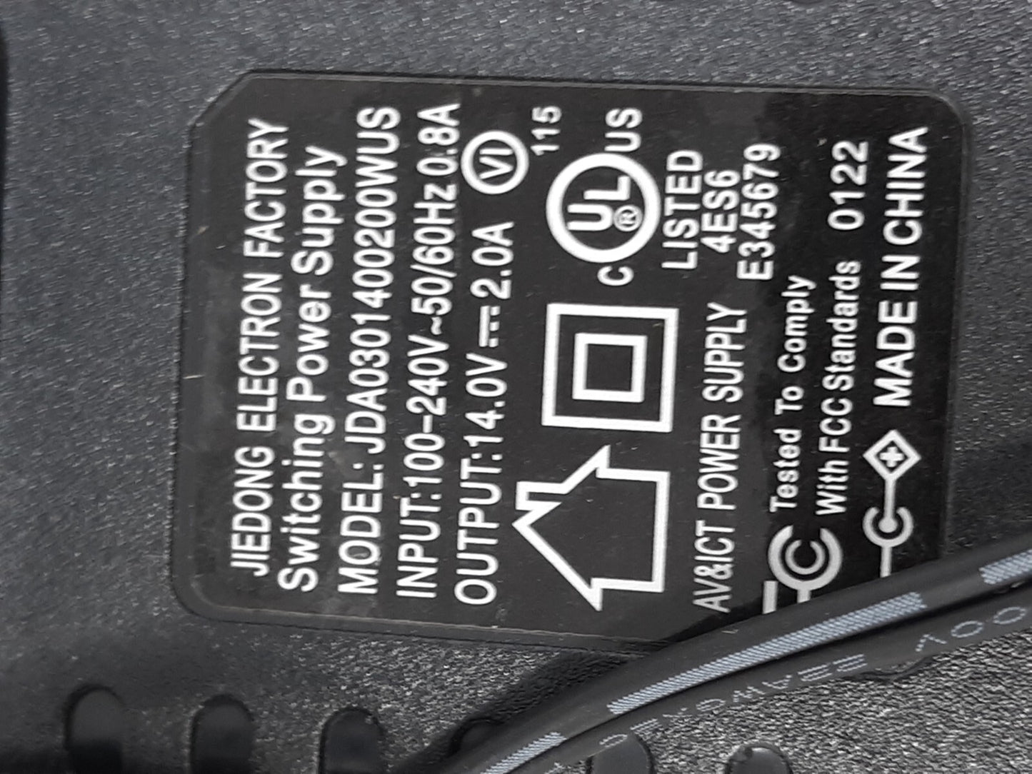 Jiedong - JDA0301400200WUS - Switchig Power Supply