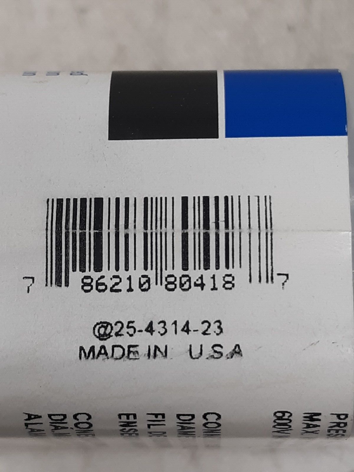 Sta-Kon Rb14-14F 18-14 Awg Nylon Fork Terminal 1/4" Stud Pk100