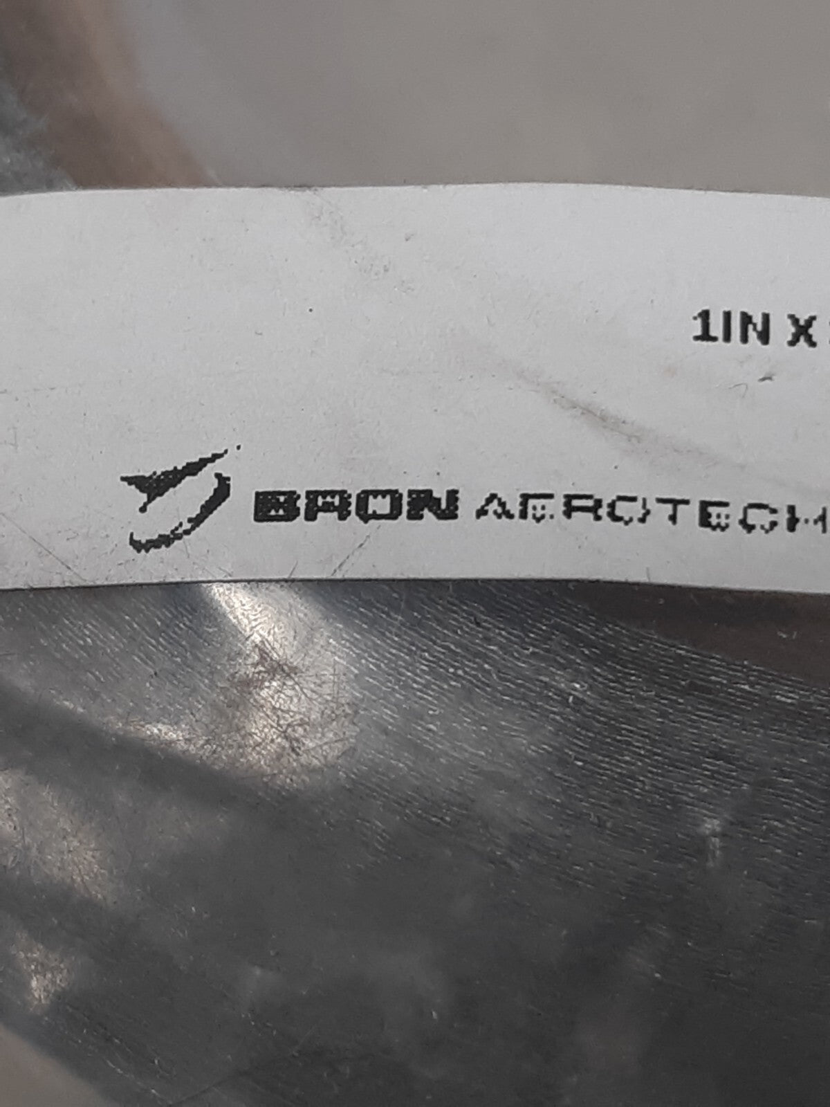 Silver Aluminum Foil Glass Cloth Tape Hi Temp 1" x 36yds. (1 roll)