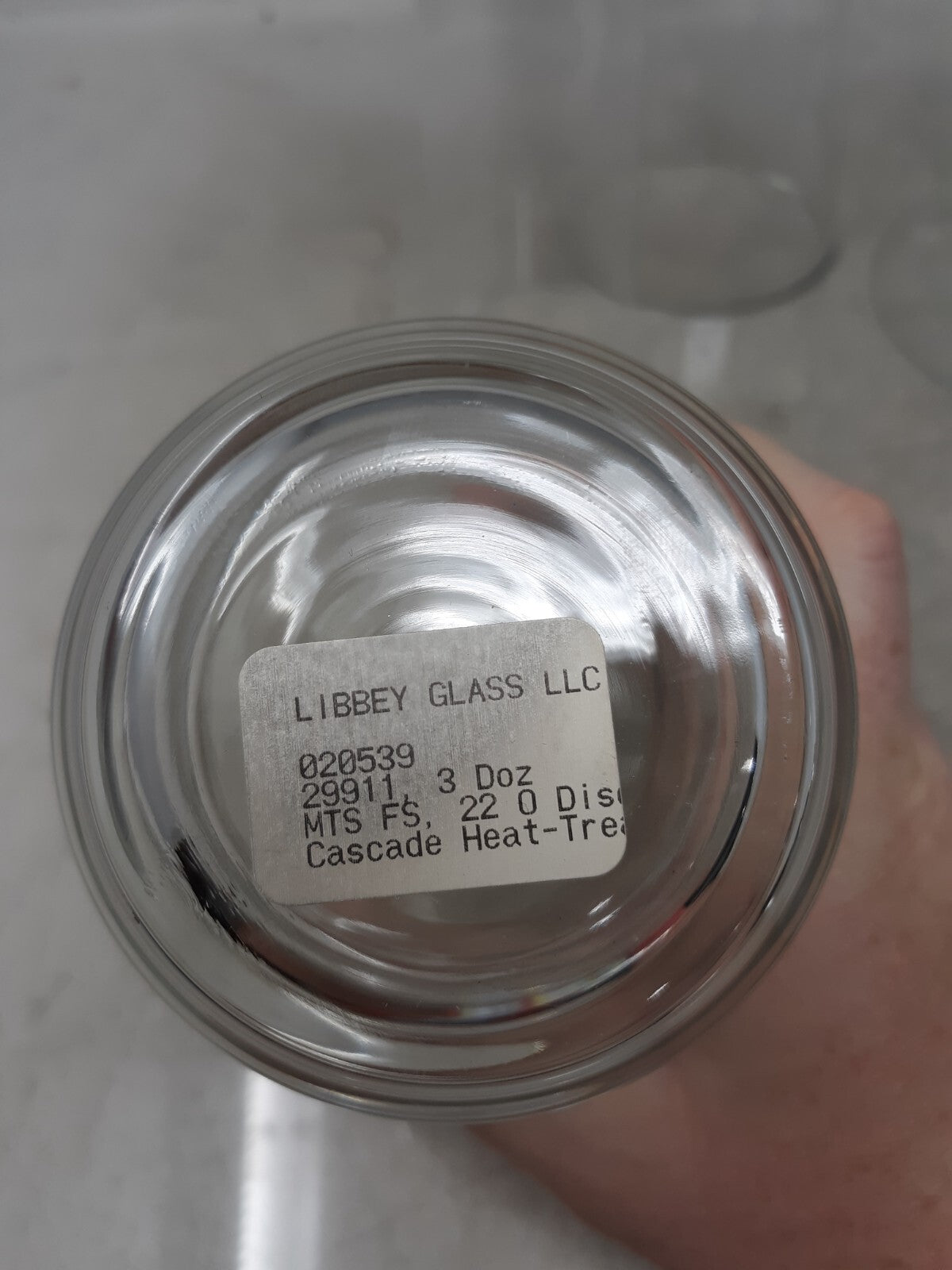 Lot of 12 Assorted Libbey Clear Glass Collection