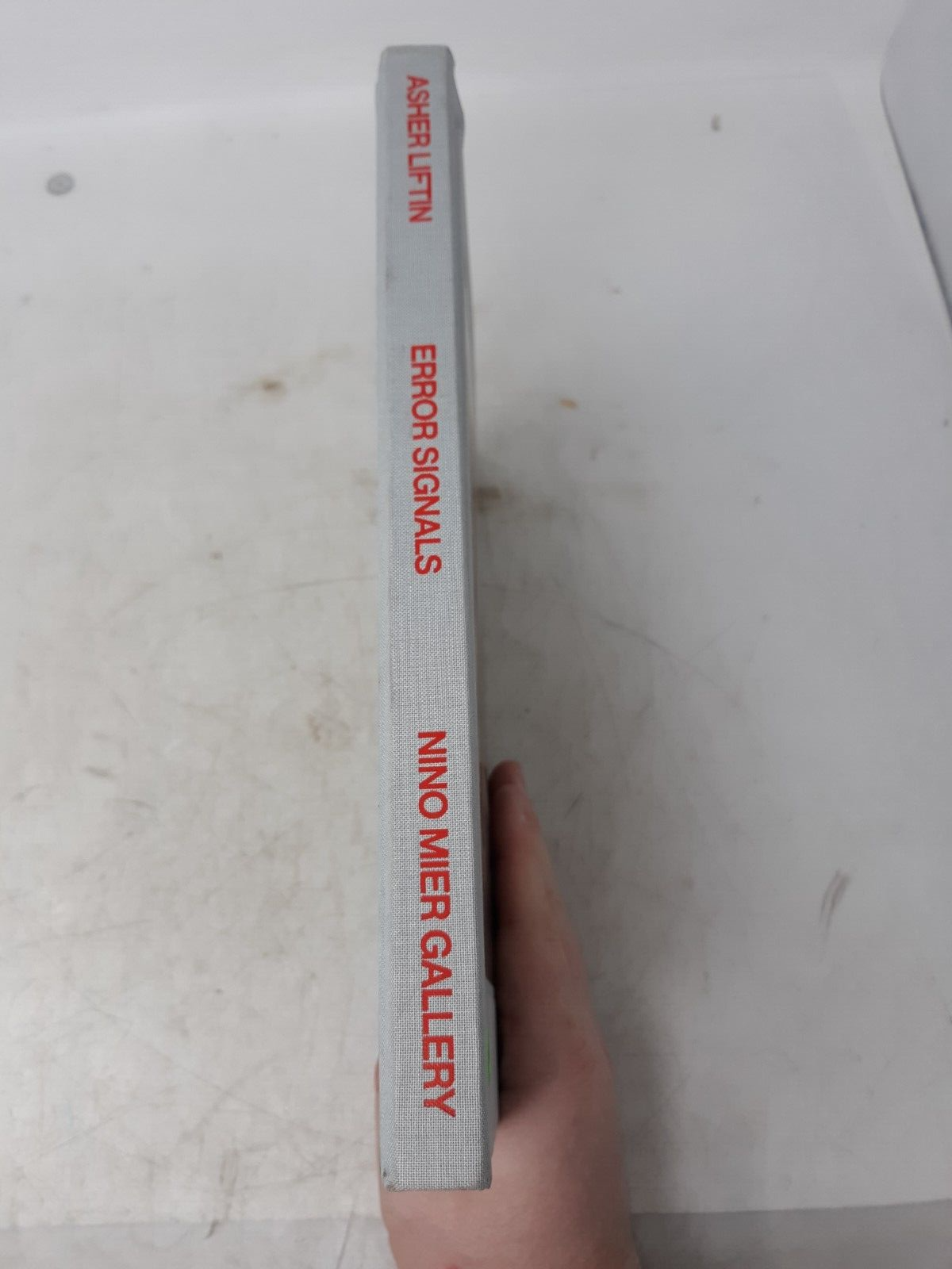 Asher Liftin: Error Signals (Hardcover, Nino Mier Gallery, Art Book)