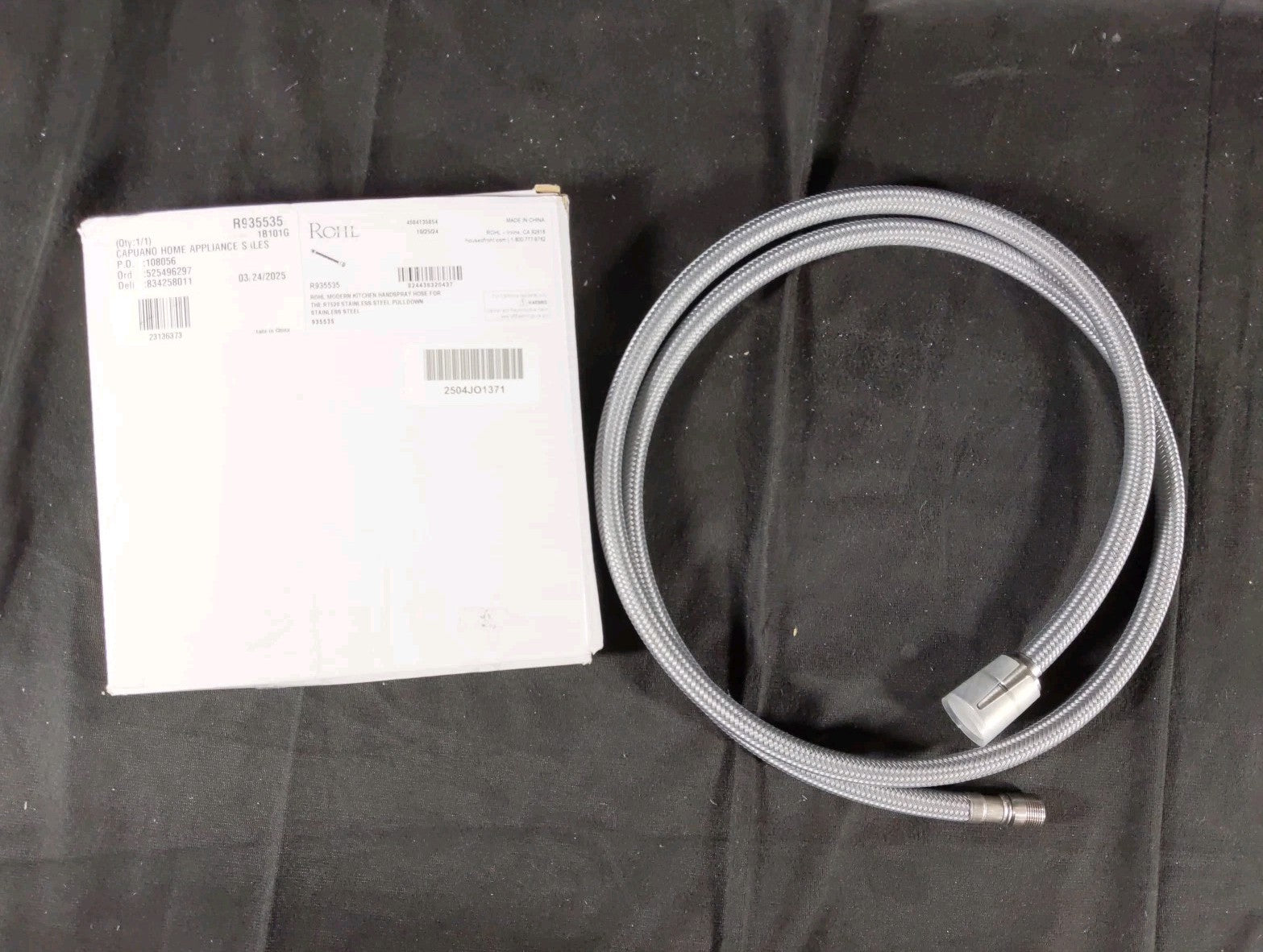 Rohl Modern Kitchen Handspray Hose for the R7520 Pulldown (R935535)