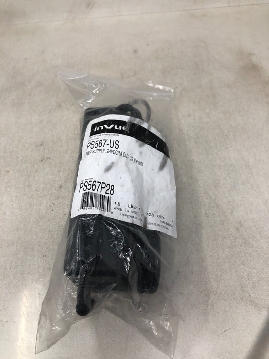 New Invue PS567-US 24VDC 5A 120W Power Supply