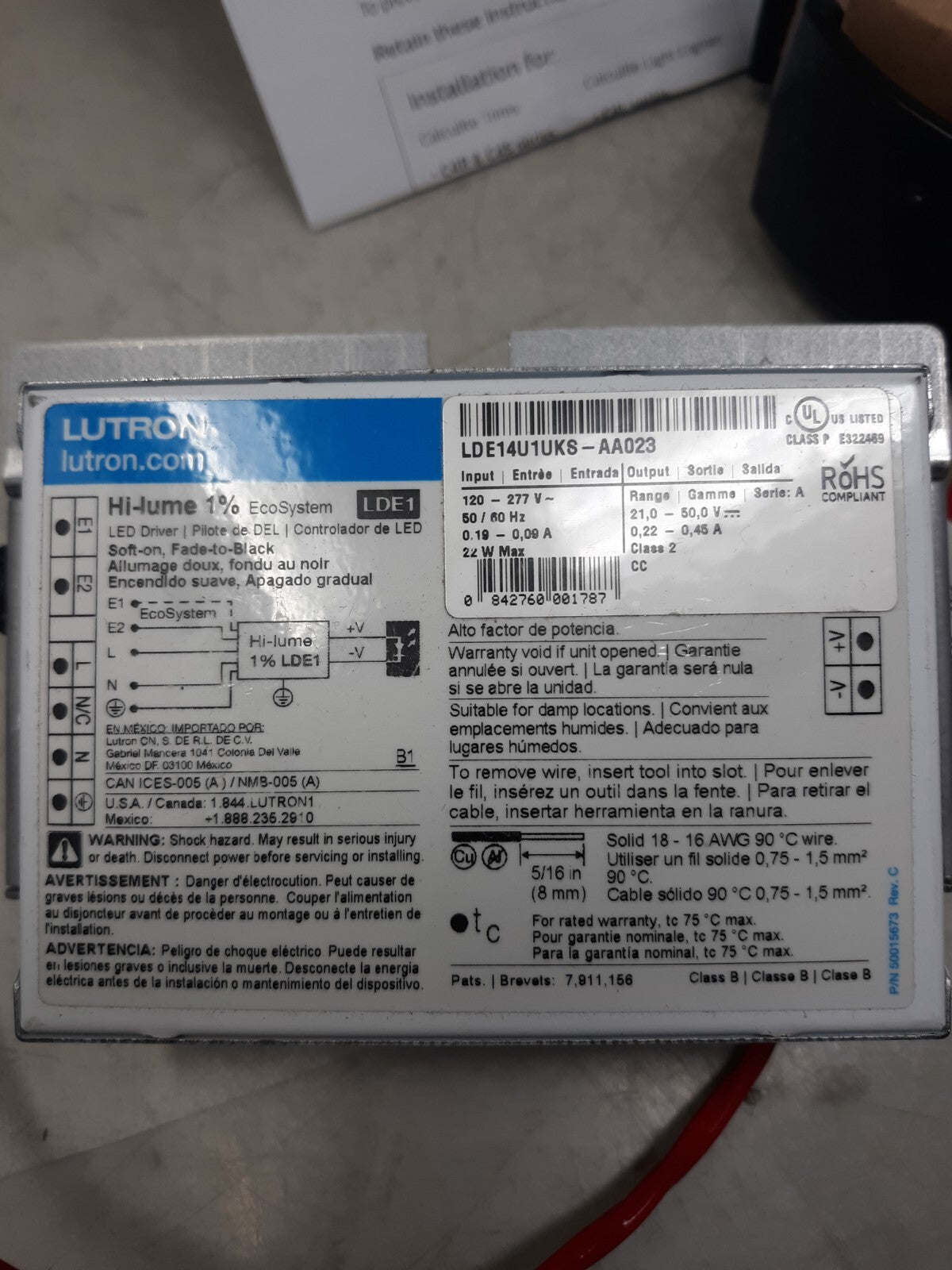 Lightolier C4L10935NLU LED Downlight Kit – 3500K Light Engine w/ Lutron LED Driv