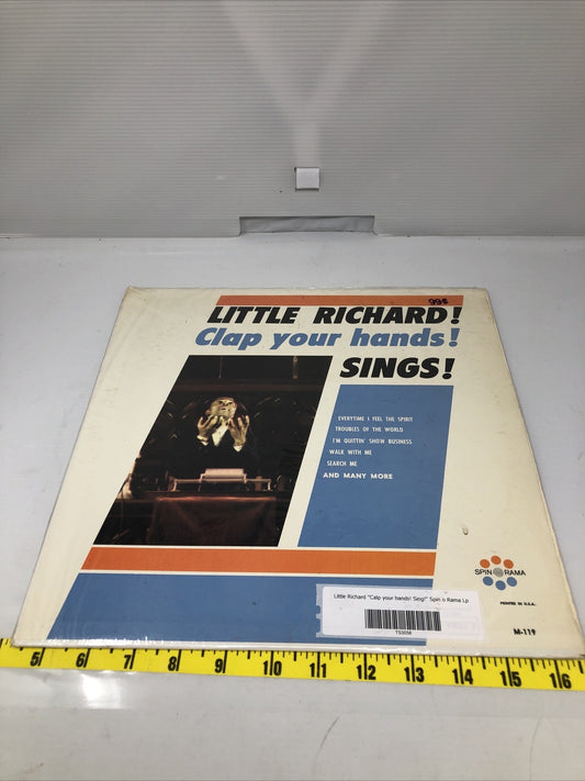 Little Richard Clap Your Hands Sings! Vinyl