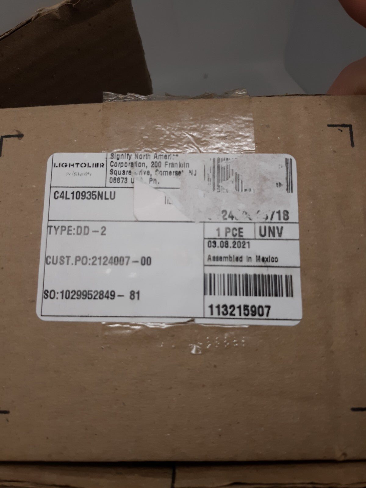 Lightolier C4L10935NLU LED Downlight Kit – 3500K Light Engine w/ Lutron LED Driv