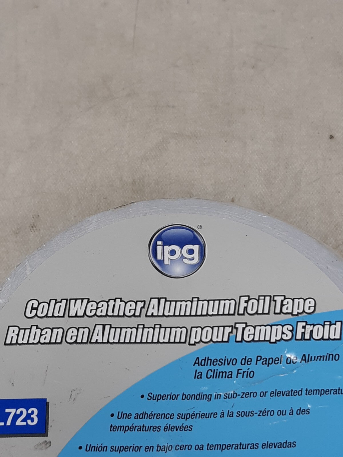 Lot of 2 IPG 3 in. W X 50 yd L Silver Foil Tape