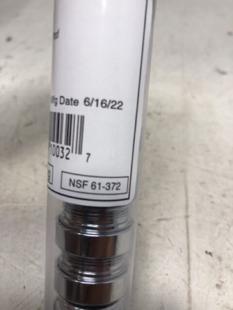 Spray Male Aerator 15/16 In.-27, 0.5 GPM, Vandal Proof, Chrome Plated