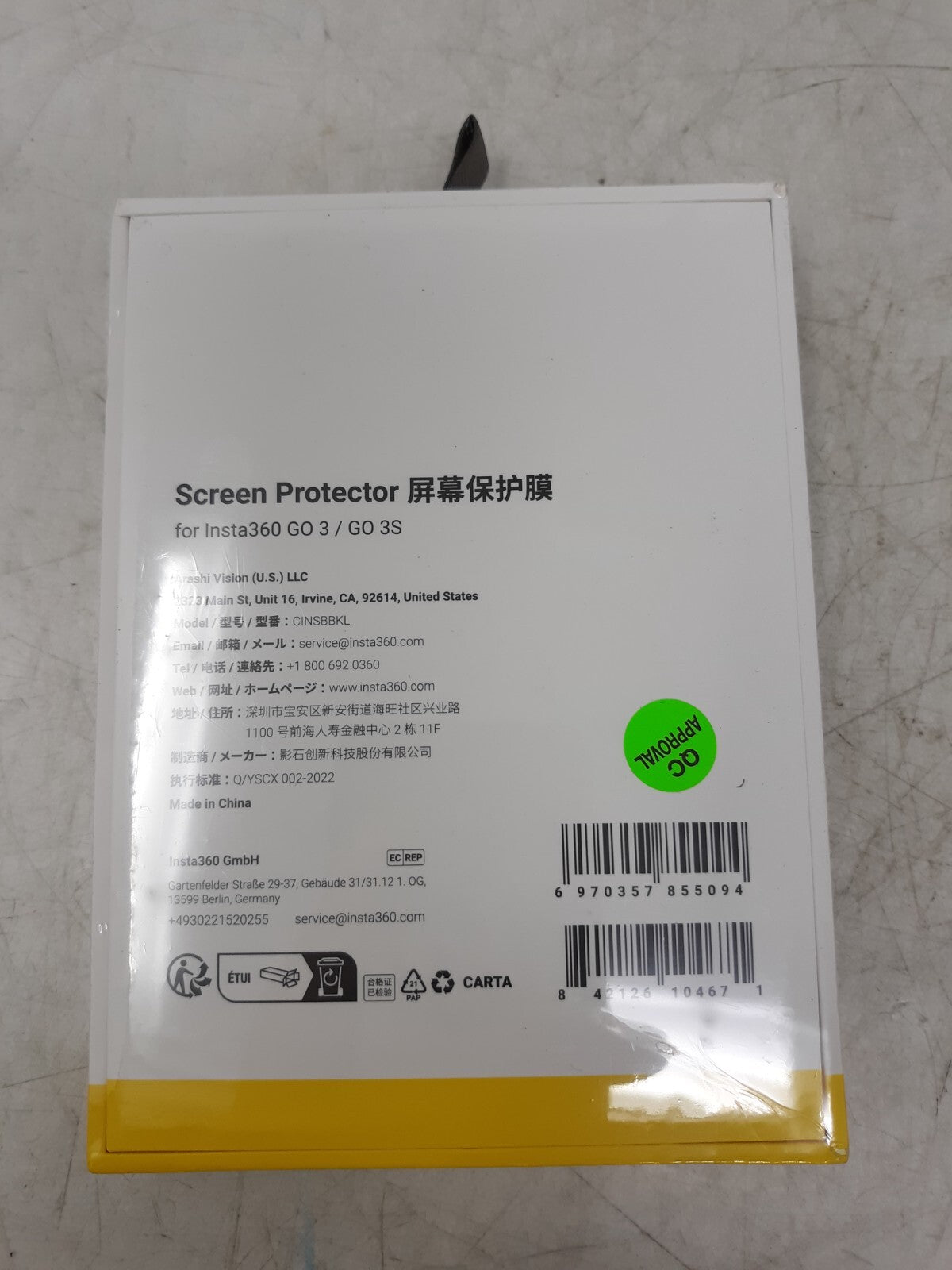 Insta360 Screen Protector for GO 3/3S