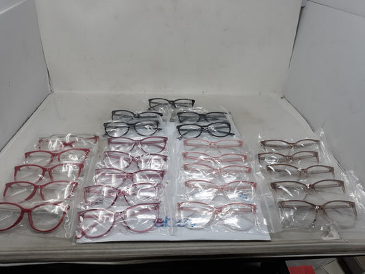 Lot of 25 Assorted CPM019 Eyeglasses Frames