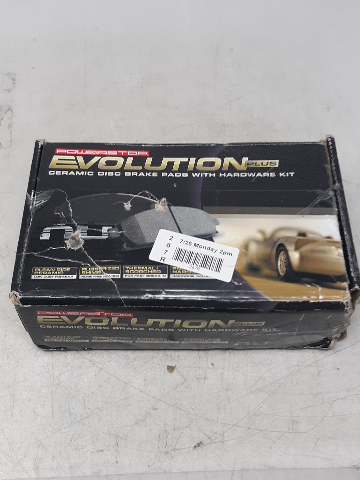 PowerStop 17-756 Z17 Evolution Plus Ceramic Brake Pads w/ Hardware Kit