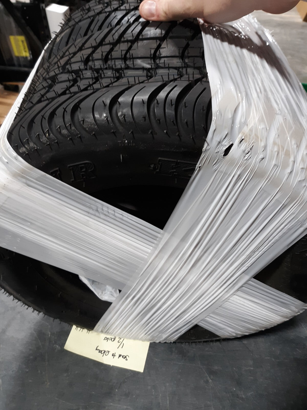 Set of 2 Turf Tires 20x10.00-10 4PR Lawn & Garden Tractor Tires - Tubeless