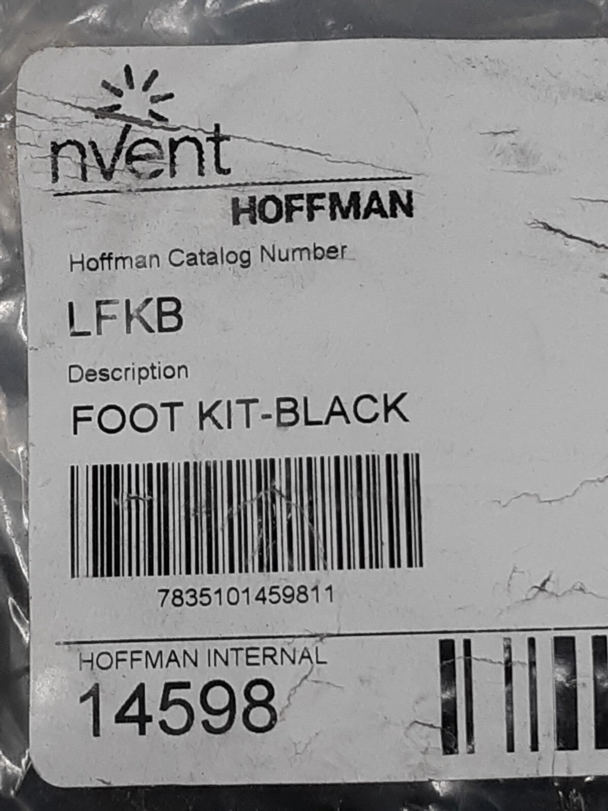 nVent Hoffman LFKB Black Foot Kit for Electrical Enclosures