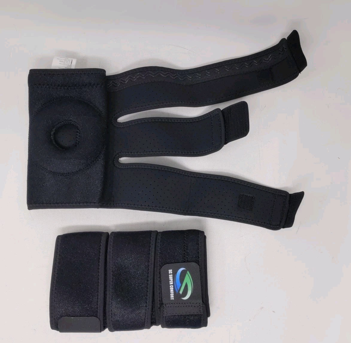 SC Super Confort  2 included Rodillera Open Knee Brace Firm Compression One Size