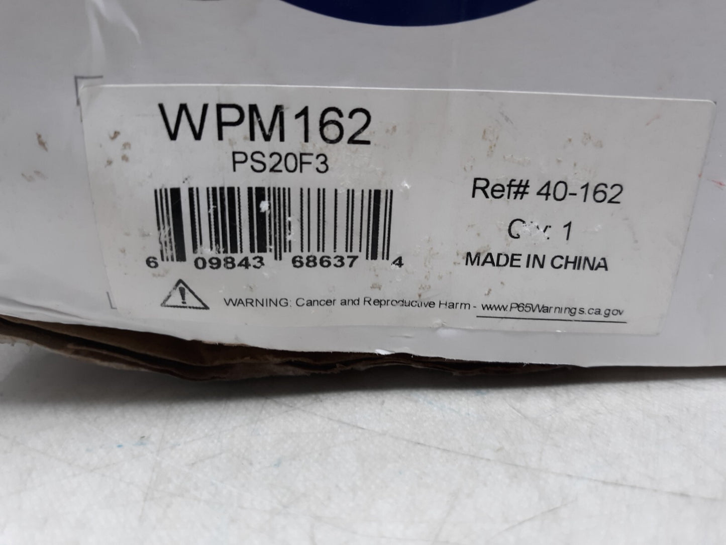 Windshield Wiper Motor WAI WPM162