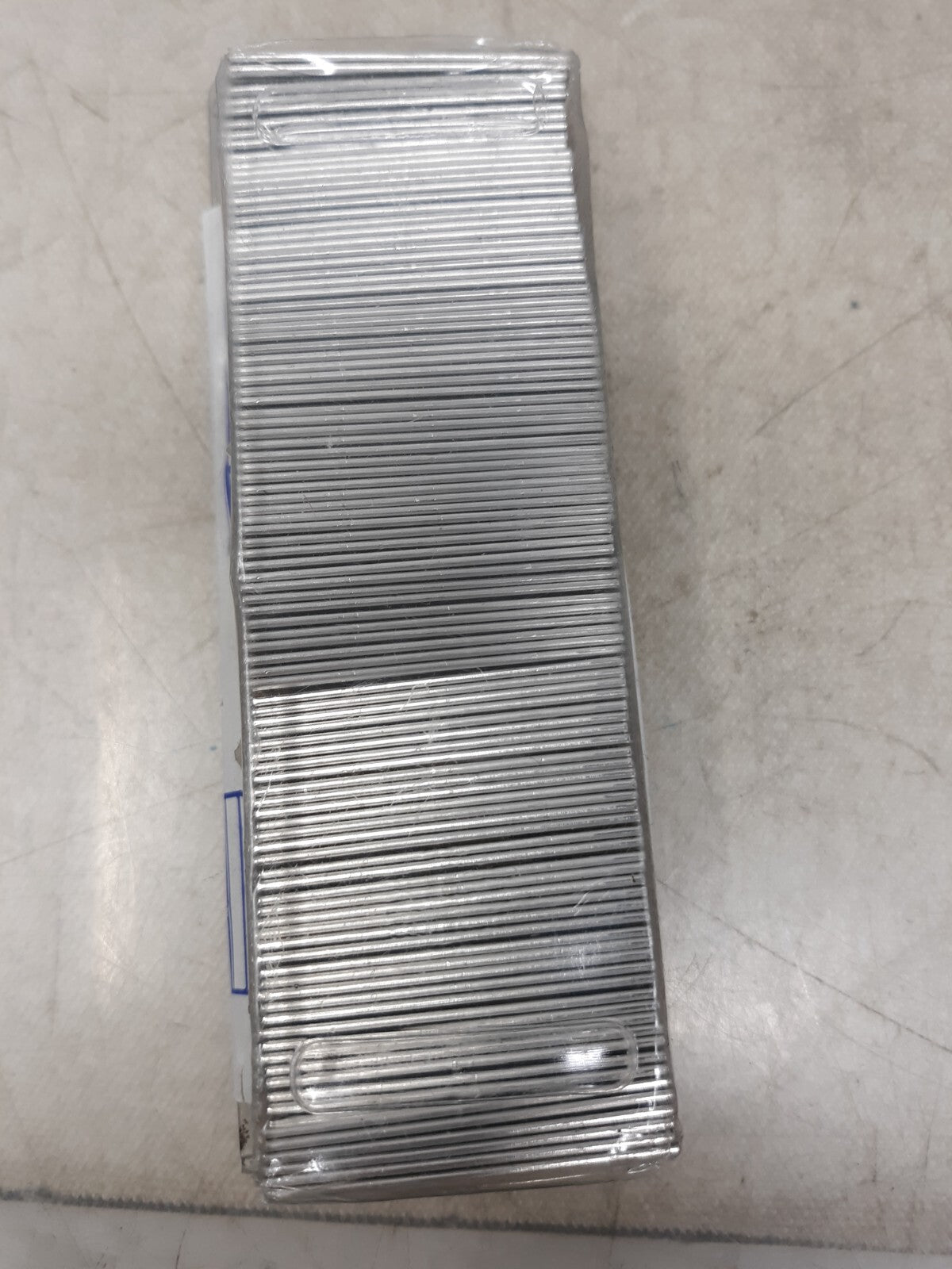 (100-Pk) Heavy Duty Single Edge Razor Blade Aluminum .012" Gauge 21719-1