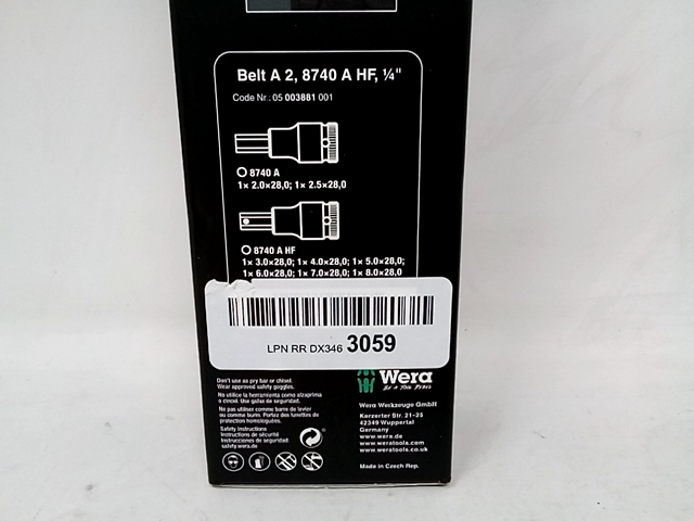 Wera Belt A 2, 1/4