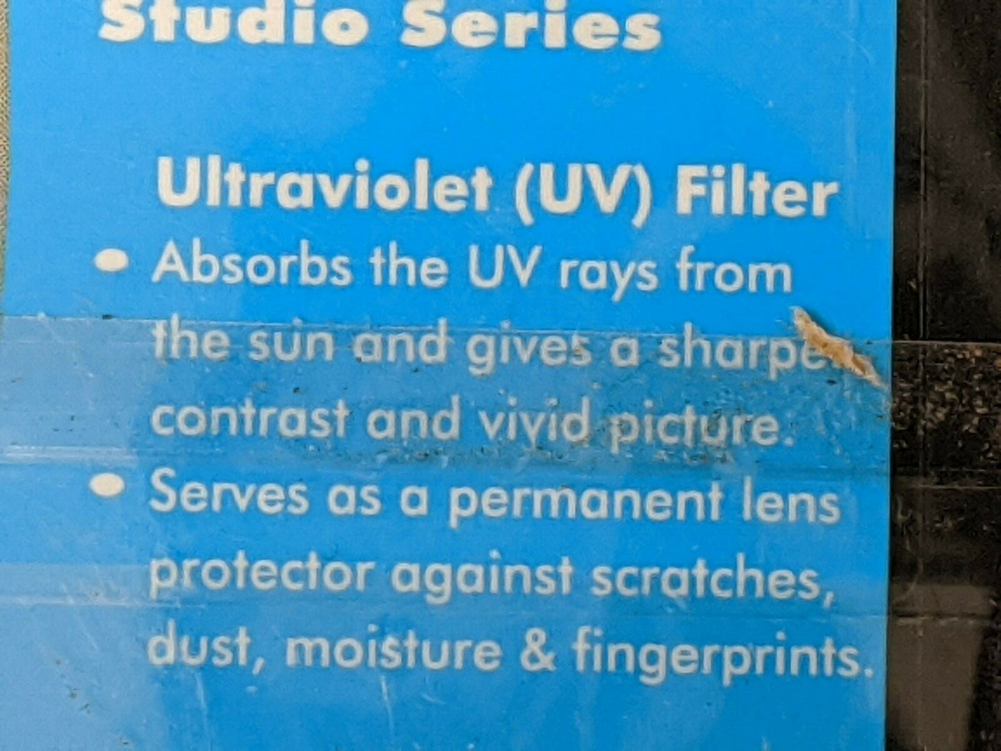 Ultimaxx 58mm Professional Digital HD Ultraviolet UV Filter Model # UM-UV58