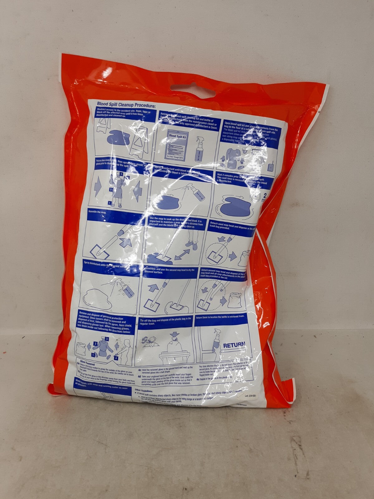 Blood Borne Pathogen Spill Clean Up Kit