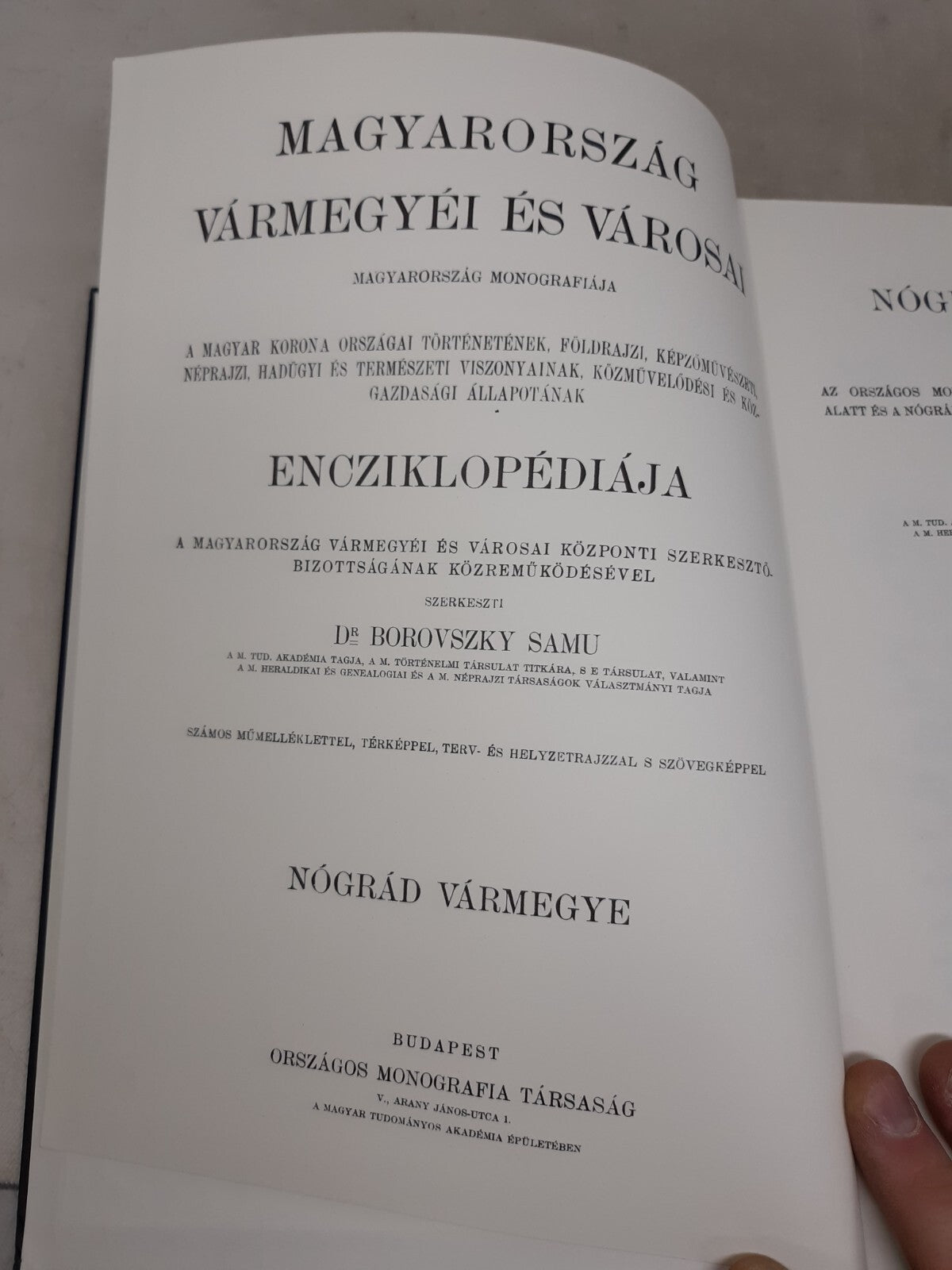 Magyarország vármegyéi és városai. Nograd vármegye