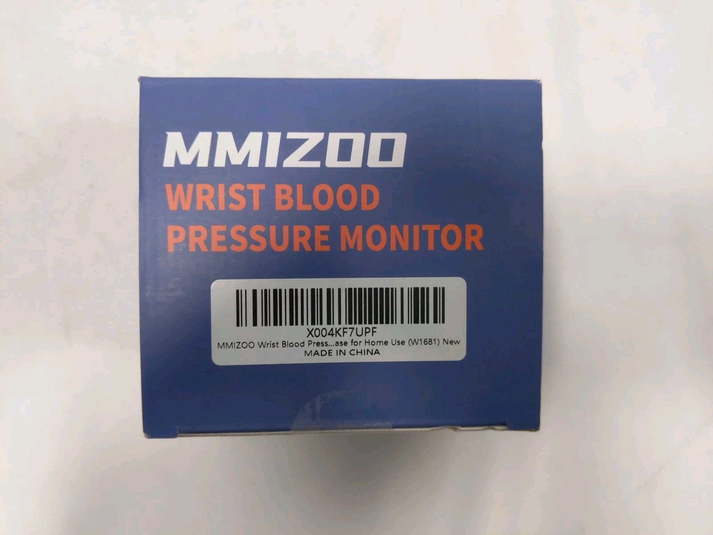 MMIZOO Wrist Blood Pressure Monitor Bp Monitor Large LCD Display W1681