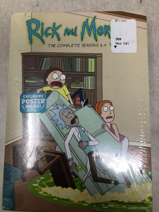Rick and Morty: The Complete Seasons 1-4 (DVD)