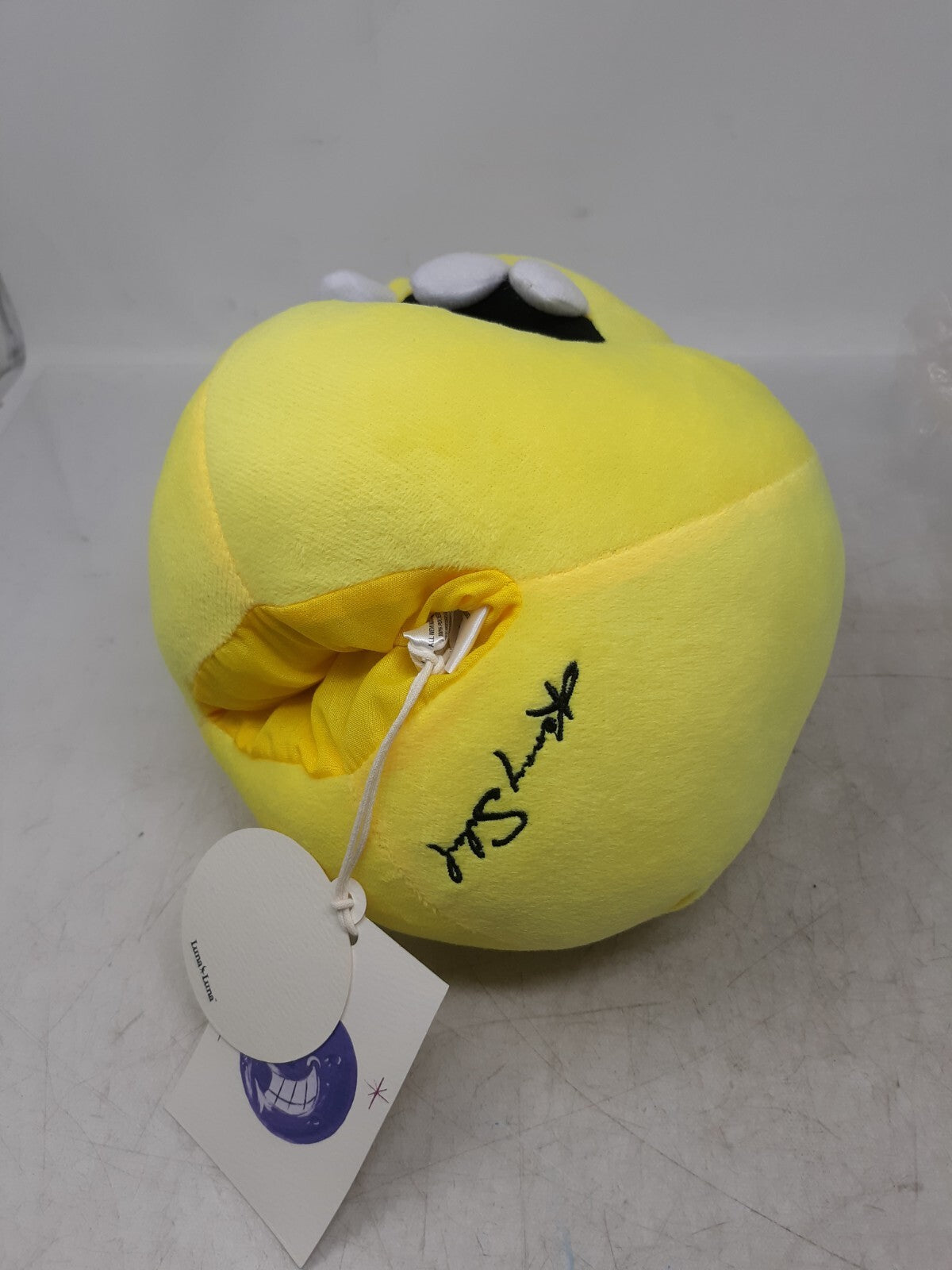 Kenny Scharf Cyclops Plushie – Limited Edition Yellow Art Collectible