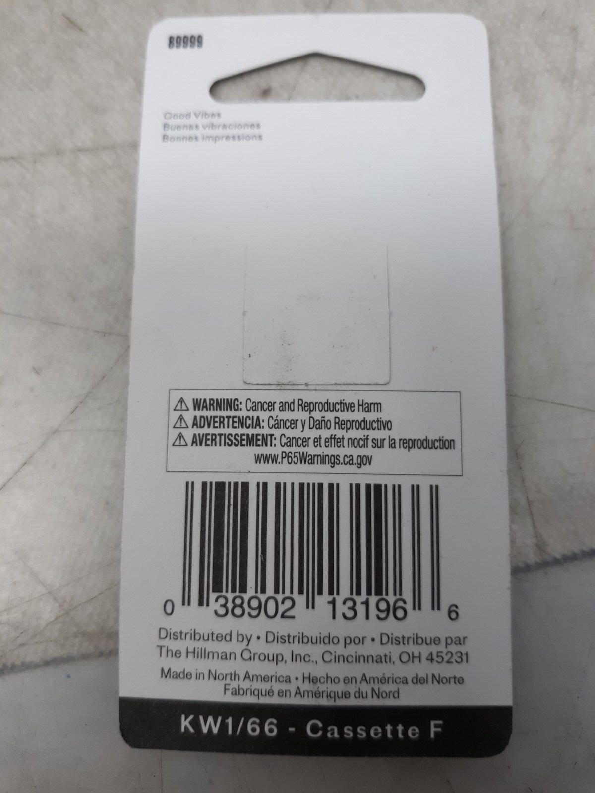 Lot of 6 Hillman #66 Key Blanks Diva Fashion House Keys Good Vibes Design