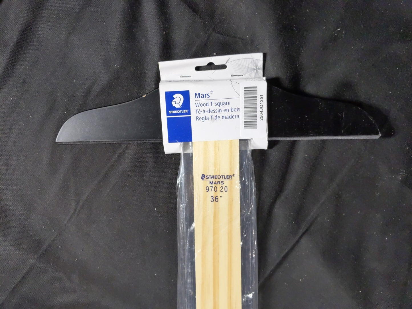 Staedtler Mars 36" Clear Edges Wood T-Square 970 20