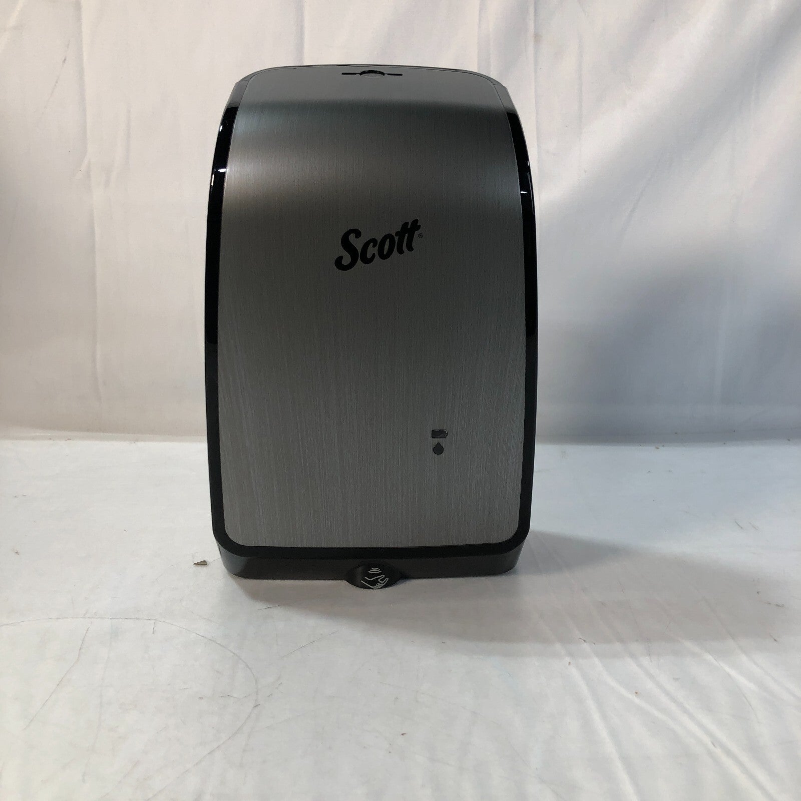 Scott Electronic Cassette Dispenser: Faux Stainless Steel