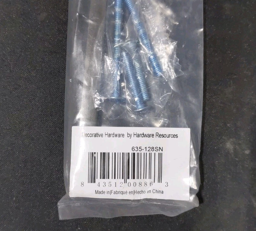 Jeffery Alexander Sutton 5" Centers Handle Bar Pull, Satin Nickel (20 PACk)