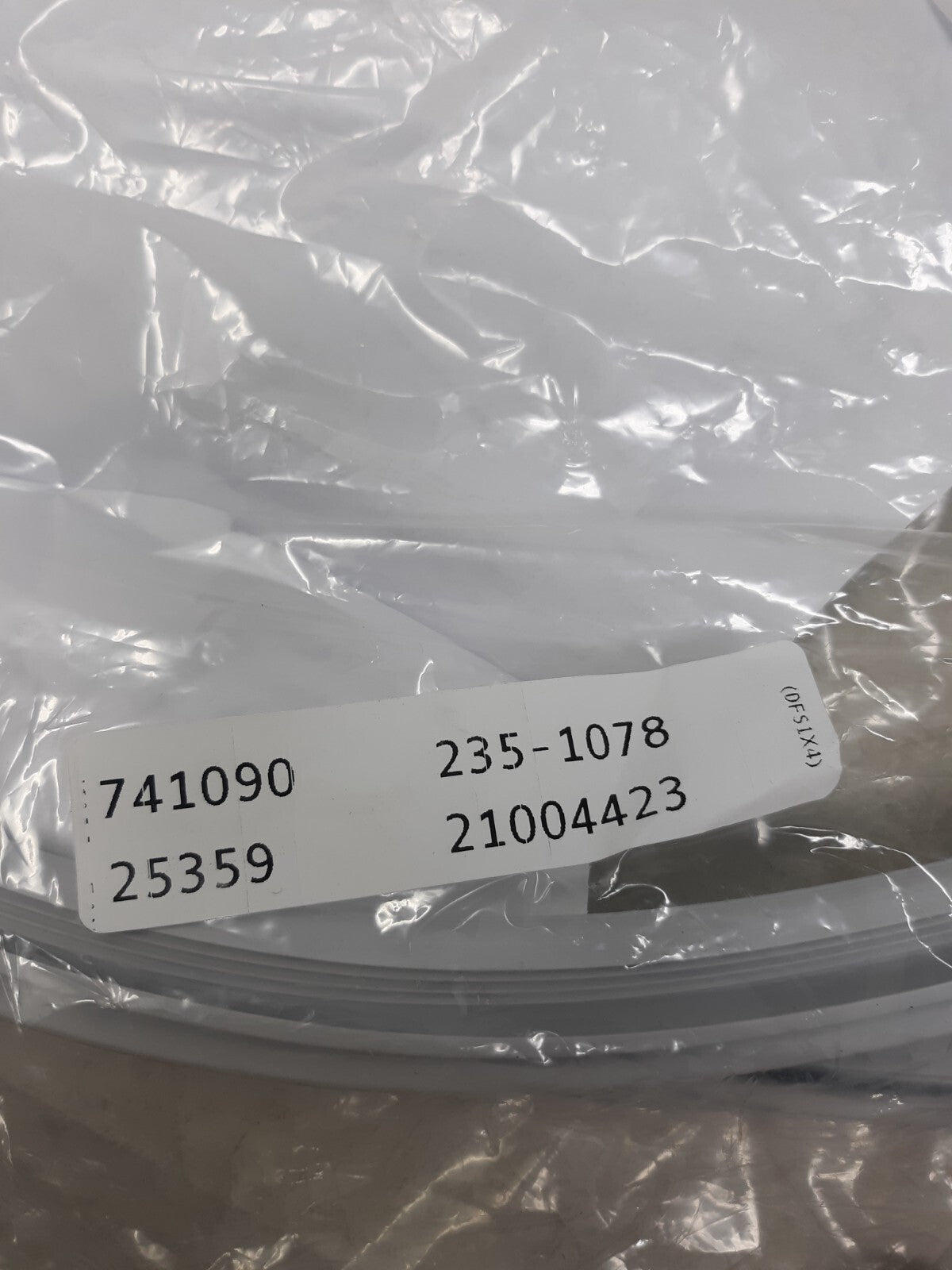 Refrigerator/Freezer Magnetic Door Gasket 741090 235-1078 25359 21004423 Seal