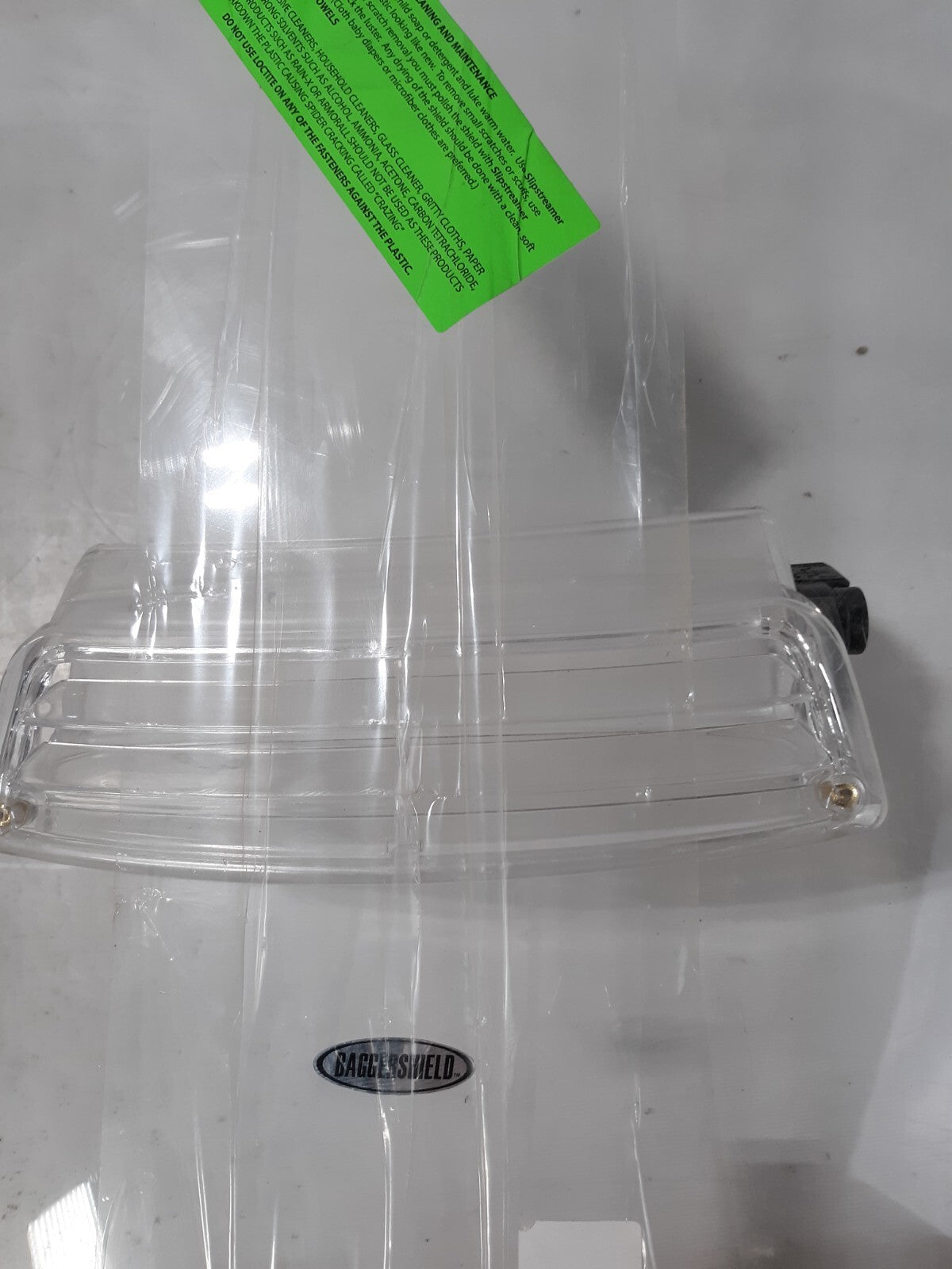 Slipstreamer - S-167V-C - Replacement Windshield, Clear - Standard with Vents